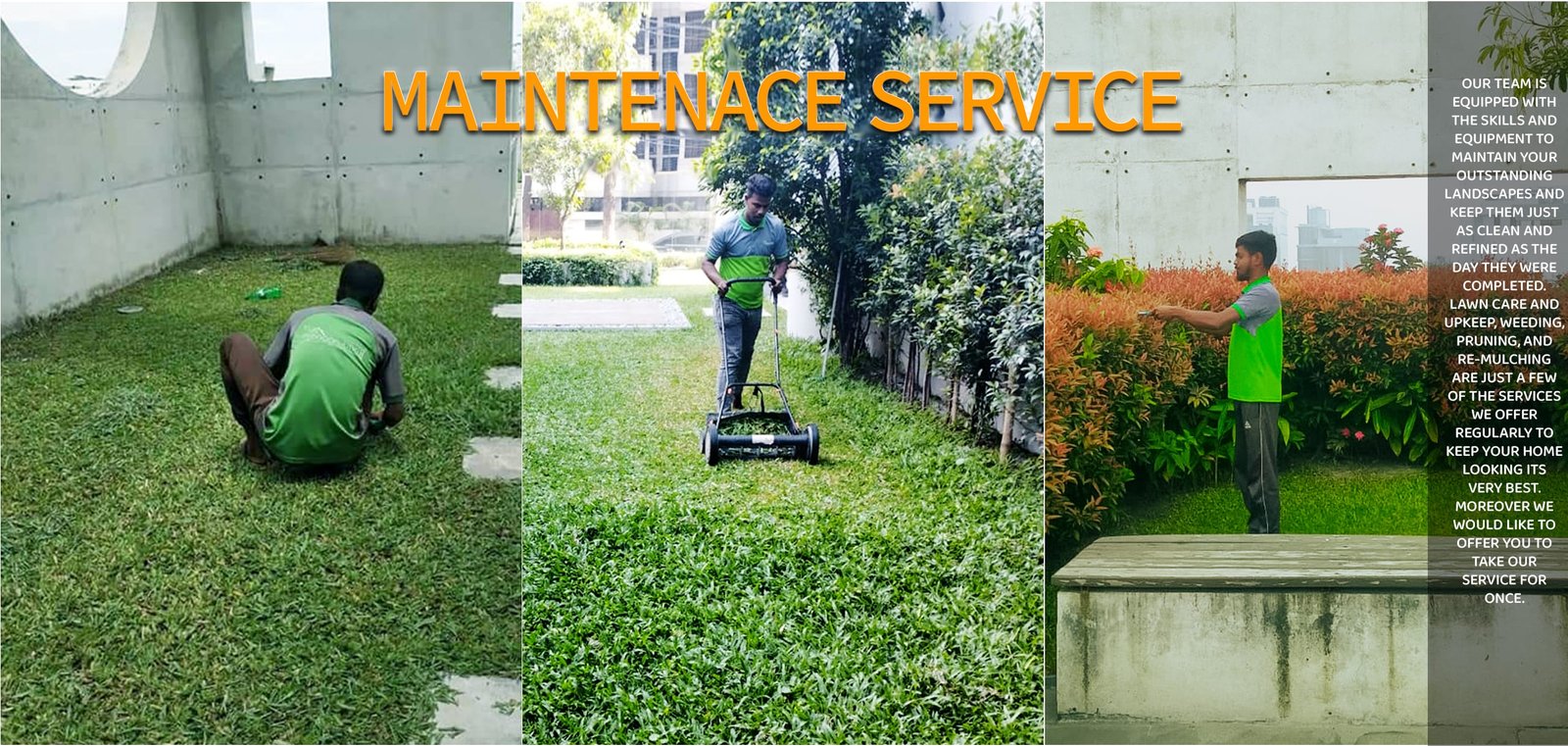 Garden maintainance